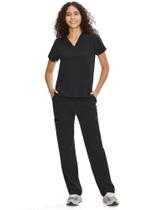 Conjunto de Uniforme Médico COZYFIT Blusa Decote V e Calça Reta XL Conjunto de Uniforme Médico COZYFIT Blusa Decote V e Calça Reta XL