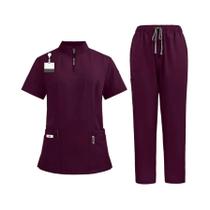 Conjunto De Uniformes Cirúrgicos Unissex Para Enfermeiros, Salões De Beleza E Clínicas, Camisa E