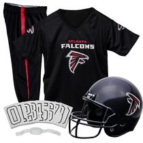 Conjunto de uniformes de futebol Franklin Sports Atlanta Falcons Kids