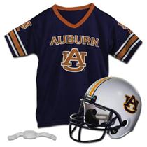 Conjunto de uniformes de futebol Franklin Sports Auburn Tigers Kids