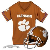 Conjunto de uniformes de futebol Franklin Sports Clemson Tigers Kids