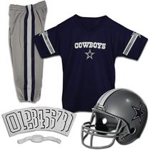 Conjunto de uniformes de futebol Franklin Sports Dallas Cowboys Kids