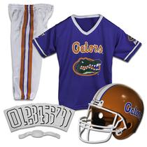 Conjunto de uniformes de futebol Franklin Sports NCAA Florida Gators