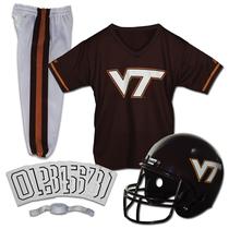 Conjunto de uniformes de futebol Franklin Sports NCAA Virginia Tech