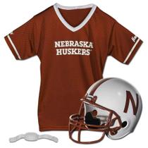 Conjunto de uniformes de futebol Franklin Sports Nebraska Huskers Kids Conjunto de uniformes de futebol Franklin Sports Nebraska Huskers Kids