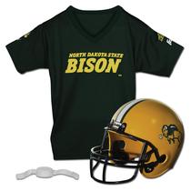 Conjunto de uniformes de futebol Franklin Sports North Dakota State