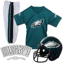 Conjunto de uniformes de futebol Franklin Sports Philadelphia Eagles Kids