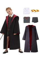 Conjunto de uniformes escolares mágicos de fantasia infantil de bruxa NGOVINY