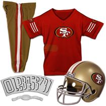 Conjunto de uniformes Franklin Sports San Francisco 49ers Kids NFL
