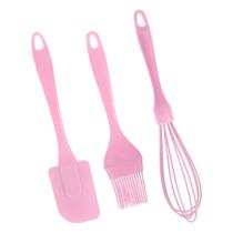 Conjunto De Utensílios 3 Peças Silicone Conjunto De Utensílios 3 Peças Silicone