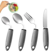 Conjunto de utensílios adaptáveis BaseSmall, 4 peças, ângulo de 42, cinza Conjunto de utensílios adaptáveis BaseSmall, 4 peças, ângulo de 42, cinza