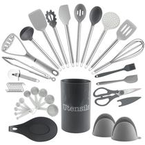 Conjunto de utensílios COOK WITH COLOR Silicone 38 peças para utensílios de cozinha