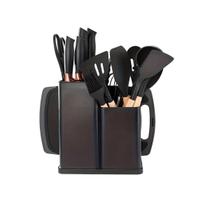 Conjunto De Utensilios De 19pz Preto