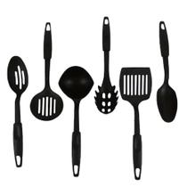Conjunto de Utensílios de Cozinha 6 Peças em Nylon - Bono Conjunto de Utensílios de Cozinha 6 Peças em Nylon - Bono