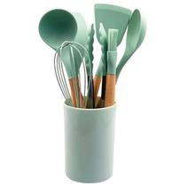 Conjunto de Utensílios de Cozinha 8 pçs Verde Claro - HC8429151 - Fratelli