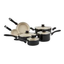Conjunto de utensílios de cozinha Amazon Basics Ceramic Antiaderente de 11 peças Conjunto de utensílios de cozinha Amazon Basics Ceramic Antiaderente de 11 peças
