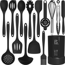 Conjunto de utensílios de cozinha AOTHOD Silicone 446 F resistente ao calor
