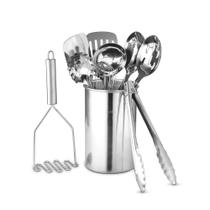 Conjunto de utensílios de cozinha Avador Premium em aço inoxidável 10 peças