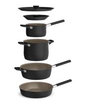 Conjunto de utensílios de cozinha BELLA StoreMore 9 peças com revestimento cerâmico Conjunto de utensílios de cozinha BELLA StoreMore 9 peças com revestimento cerâmico