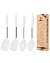 Conjunto de utensílios de cozinha Bundlepro Silicone Non Stick 4 peças Conjunto de utensílios de cozinha Bundlepro Silicone Non Stick 4 peças