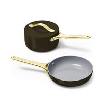 Conjunto de utensílios de cozinha Caraway Mini Non-Stick Ceramic Black Conjunto de utensílios de cozinha Caraway Mini Non-Stick Ceramic Black