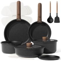 Conjunto de utensílios de cozinha CAROTE 17 unidades de cozinha de indução antiaderente