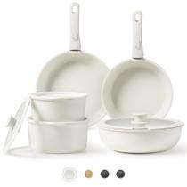 Conjunto de Utensílios de Cozinha CAROTE Antiaderente 11 Peças - Indicação para Forno