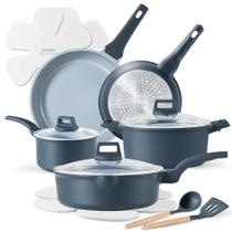 Conjunto de utensílios de cozinha CAROTE Ceramic Non Stick, 14 unidades, indução