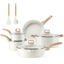 Conjunto de utensílios de cozinha CAROTE Ceramic Non Stick de 11 peças de indução