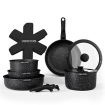 Conjunto de utensílios de cozinha Country Kitchen Original com alça removível Conjunto de utensílios de cozinha Country Kitchen Original com alça removível