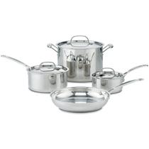 Conjunto de Utensílios de Cozinha Cuisinart Chef's Classic 7 Peças - Aço Inoxidável