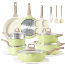 Conjunto de utensílios de cozinha de indução antiaderente de cerâmica CAROTE 21