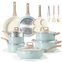 Conjunto de utensílios de cozinha de indução antiaderente de cerâmica CAROTE 21