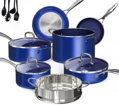 Conjunto de utensílios de cozinha DUXANO Deluxe 14PC Healthy Ceramic Antiaderente Conjunto de utensílios de cozinha DUXANO Deluxe 14PC Healthy Ceramic Antiaderente