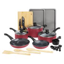 Conjunto de utensílios de cozinha Ecolution Easy Clean Ceramic Antiaderente de 26 peças