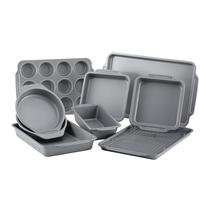 Conjunto de Utensílios de Cozinha Farberware Antiaderente - 10 Peças com Rack