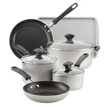 Conjunto de Utensílios de Cozinha Farberware Cookstart DiamondMax 15 Peças - Prata Conjunto de Utensílios de Cozinha Farberware Cookstart DiamondMax 15 Peças - Prata