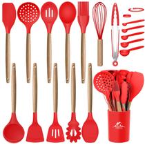 Conjunto de utensílios de cozinha MIBOTE Silicone 17 unidades resistentes ao calor