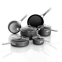 Conjunto de utensílios de cozinha MSMK de 10 peças para panelas e frigideiras antiaderentes de indução