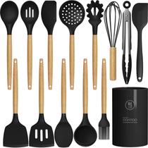 Conjunto de utensílios de cozinha Oannao Silicone 446F resistente ao calor