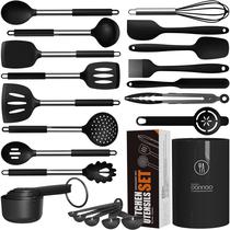 Conjunto de utensílios de cozinha Oannao Silicone Resistente ao Calor, 18 unidades