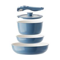 Conjunto de utensílios de cozinha Redchef Ceramic Non Stick com alça removível
