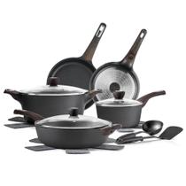Conjunto de utensílios de cozinha SENSARTE, antiaderente, 14 unidades, PFOA, sem PFOS Conjunto de utensílios de cozinha SENSARTE, antiaderente, 14 unidades, PFOA, sem PFOS