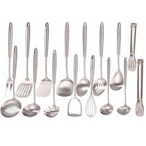 Conjunto de Utensílios de Cozinha Standcn 16 Peças em Aço Inoxidável Conjunto de Utensílios de Cozinha Standcn 16 Peças em Aço Inoxidável