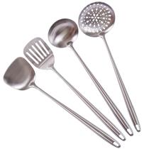Conjunto de Utensílios de Cozinha Standcn - 4 Peças com Espátula de 17 Polegadas Conjunto de Utensílios de Cozinha Standcn - 4 Peças com Espátula de 17 Polegadas