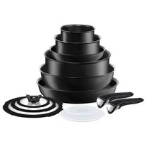 Conjunto de utensílios de cozinha T-fal Ingenio Nonstick de 13 peças de indução