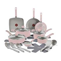 Conjunto de Utensílios de Cozinha T-Fal Refresh Ceramic 20 Peças - Antiaderente