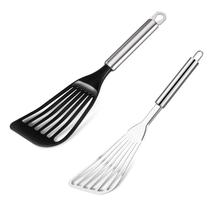 Conjunto de utensílios de cozinha TENTA Espátulas com fenda de aço inoxidável