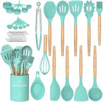 Conjunto de utensílios de cozinha Umite Chef 24 unidades verde silicone