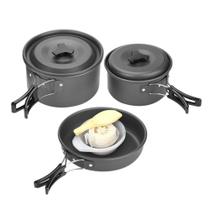 Conjunto de utensílios de cozinha VGEBY Lightweight Picnic Camping para 2-3 pessoas